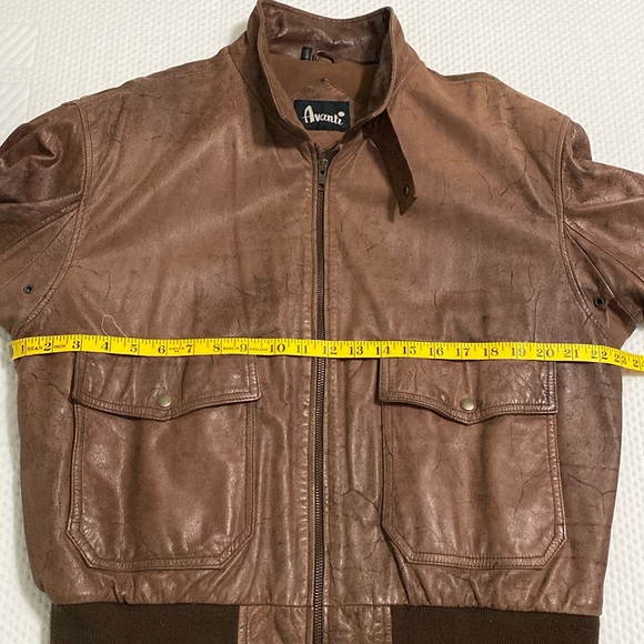 Vintage Avanti Genuine Leather Bomber Jacket - Picture 8 of 8